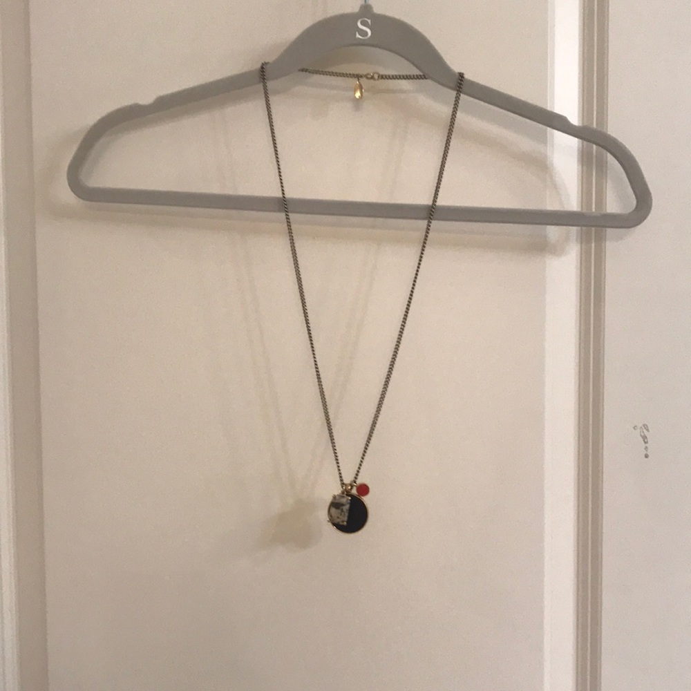 Ann Taylor long necklace with charms